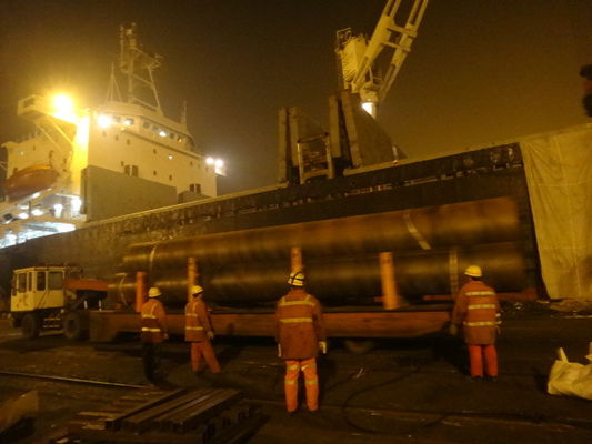 KWALITEIT  Hot Rolled SAWL SSAW Steel Pipe Length Customized For Natural Gas And Oil Pipeline fabriek