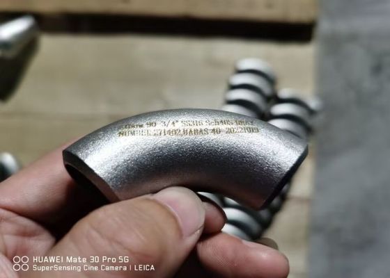ASME B 16.9 Stalen buisbevestigingen 1/2 inch 48 inch met hoge druk