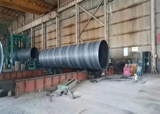 Grote diameter koolstofstaal buizen 219mm-4000mm API 5L ASTM A252 Standard 4mm-25.4mm