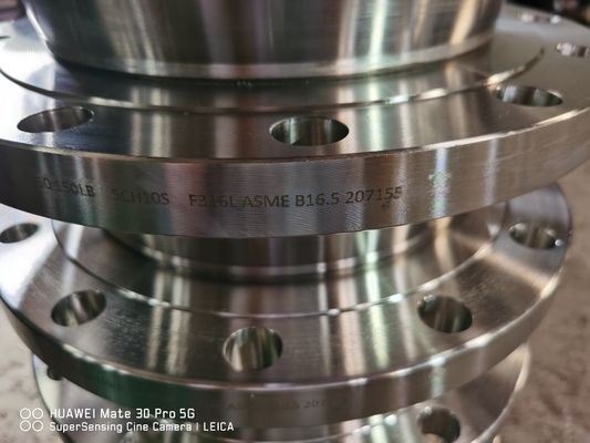Industriële stalen blinde flens voor de olie- en gassector