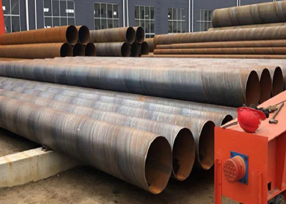 5mm-25.4mm Muurmolen Test Certificaat SSAW Staalpijp Voor Bouwmaterialen