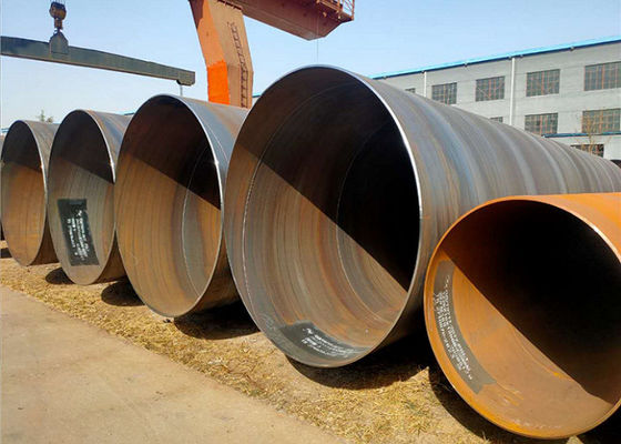 SSAW staalpijp met 0,068in-52in bereik en 219.1mm-2540mm buitendiameter