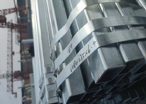 Gegalvaniseerde holle stalen secties met gecertificeerde normen en verschillende materialen