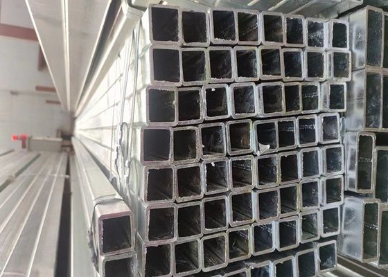 Gegalvaniseerde holle stalen secties met gecertificeerde normen en verschillende materialen