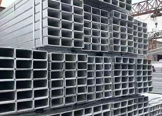 Gegalvaniseerde stalen holle secties ASTM JIS GB-standaard 1-12m Lengte 5-400mm Innerlijke diameter Holle profielen