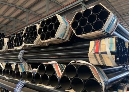 Stansdienst ASTM A/ASME SA 53 Klasse A B Zwarte naadloze stalen buis 0,2-100 mm Dikte