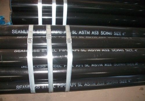 ASTM A53 B-klasse ERW-staalpijp met zwarte verf