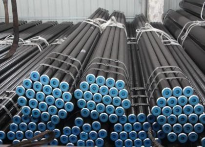 Gepersonaliseerde wanddikte Zwart geschilderde warmtewisselaar Stalen buis voor industrieel EN-certificaat