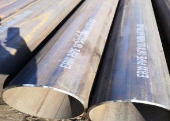5.8m-12m Lengte Zwarte verf ERW staalpijp voor olie en gas industrie leidingen