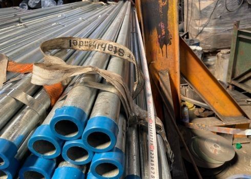 Q195-Q345 Elektrogasgeweld staalpijp 0,5-60 mm aangepast met eindkappen inspectie
