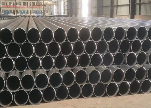 Ronde vierkant rechthoekige elektrogasgeweld staalpijp met muur 0,5-60 mm oppervlak kaal of geschilderd
