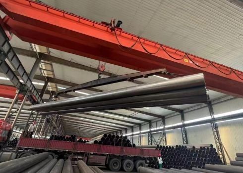 Warmgewalste elektrische weerstand gelaste stalen buizen in ronde rechthoekige vierkantvormen