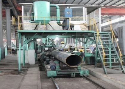 Grote diameter LSAW-staalpijp ASTM Q235, Q235B, S275 Gesweisde ronde koolstofpijpbuis