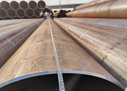 API 5L GRB LSAW-staalpijp 355.6 - 2320 mm OD 200-220 g/m2 Zinkcoating