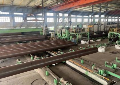 Grote diameter gelaste stalen buizen ASTM A252