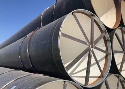 Q235 SSAW-staalbuis 3PE-gecoat voor oliebouwprojecten