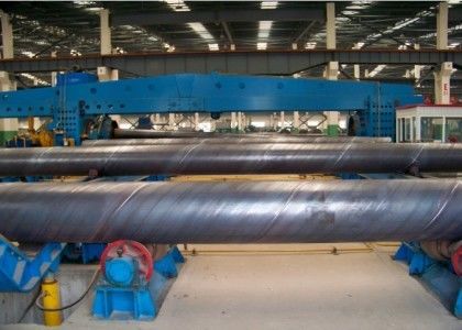 3PE-gecoate SSAW-staalbuizen Grootte 1010mm OD 1626mm Grote diameter