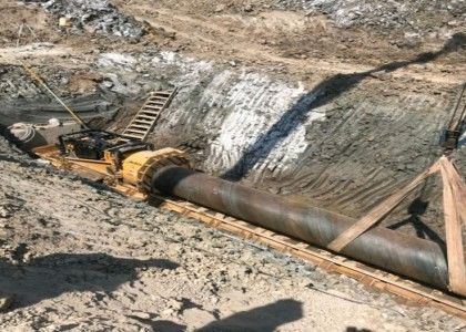 5 mm-25,4 mm muurgeoliede SSAW-staalpijpen voor laagdrukvloeistoflevering