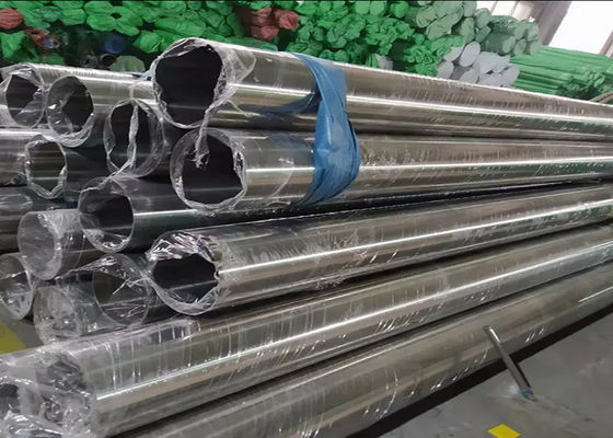 ASTM A554 Roestvrijstalen Pijpbuizen met een afmeting van 1/4 inch - 48 inch en een dikte van 0,3 mm - 150 mm