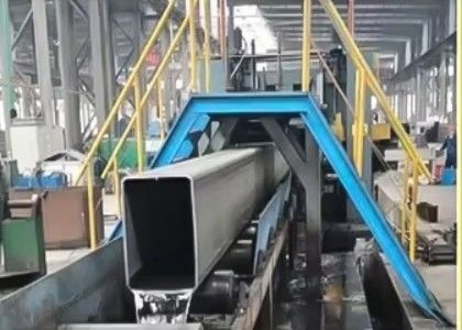 ASTM EN, BS, JIS Structure Pipe Steel Tubular Sections met vernis op het oppervlak