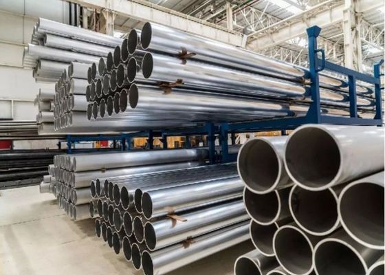 5.8M 6M lengte roestvrijstalen structuurpijp met DIN 17458 standaard