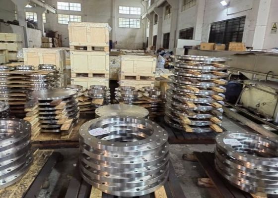 Slip-On Steel Blind Flange Zwarte verfoppervlakte Voor flenzen Verbindingsvereiste