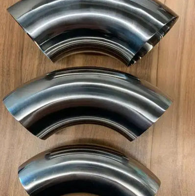90° Toepassingen Zwarte stalen buisbehoren met epoxycoating en koude buigtechniek