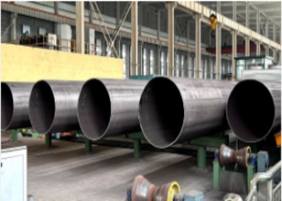 Blote Structuur LSAW Stalen Pijp Met Wanddikte 5mm-50mm