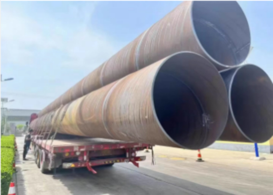 6M 12M Carbon SSAW staal buizen voor de bouw en olielevering