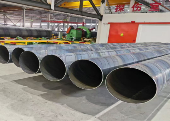 SSAW stalen buis 219.1-2540mm OD voor water, gas en olie transport