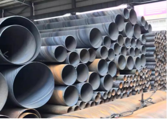 SSAW Staalpijp 219.1mm-2540mm OD 5mm-25.4mm Wanddikte