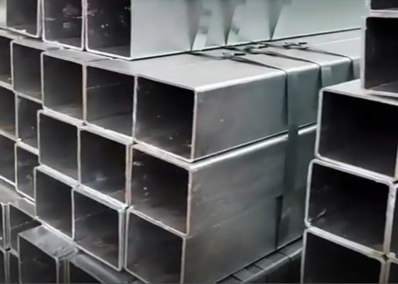 S235JR Stalen holle secties van 10 mm tot 500 mm met hydraulische test