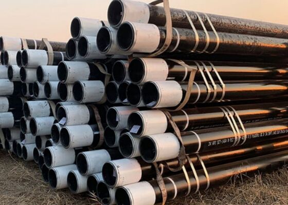 Carbon Steel Casing Tube met mannelijke/vrouwelijke draadpunten en een dikte van 2,11 mm tot 300 mm voor API5CT N80 L80 P110-normen