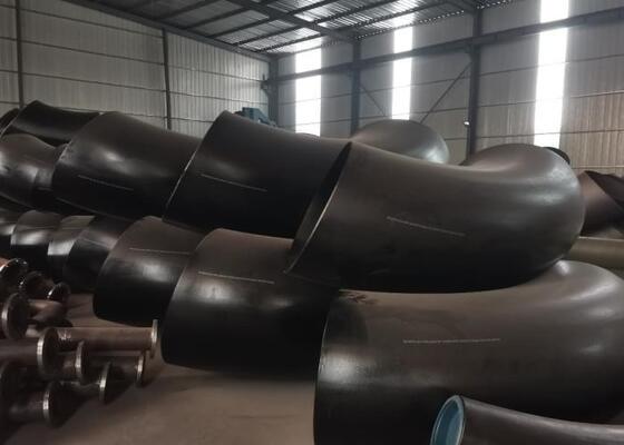 Ruitstukken van stalen buizen van de kwaliteit WPB, met achterstelasverbinding en hoge corrosiebestendigheid