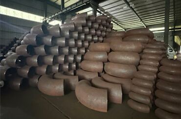 Pijpbevestigingen van koolstofstaal van de kwaliteit WPB met achterstelasverbinding voor industrieel gebruik