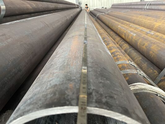 Naadloze stalen buizen met een wanddikte van 2 mm tot 60 mm, beveled/plain/threaded ends en FBE/2PE/3PE coating