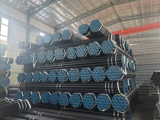 Naadloze stalen buizen met een wanddikte van 2 mm tot 60 mm, beveled/plain/threaded ends en FBE/2PE/3PE coating