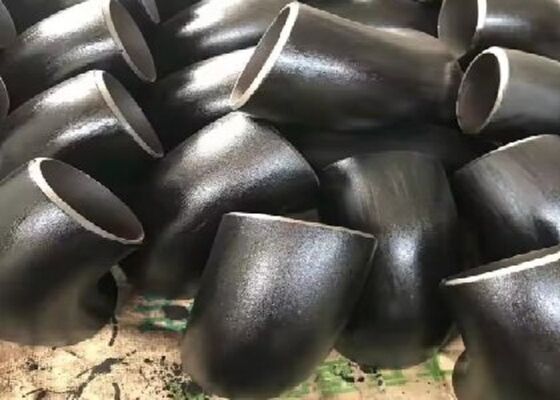Hoge drukbestendigheid ASTM A234 WPB Fittingen met WPB A105 Materiaal en Aanpasbare Schroefdraadtypen