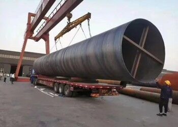 5 mm-25,4 mm wanddikte SSAW-staalpijpkwaliteit X42-X60 met ontwaaiingsverwerkingsservice voor vloeistoftransport